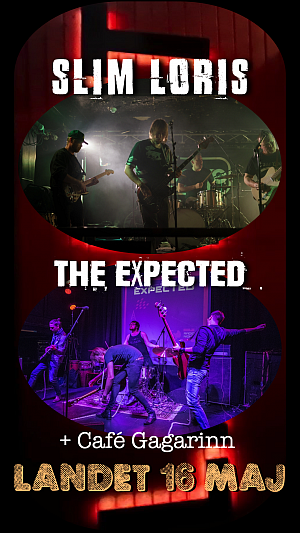 Slim Loris + The Expected + Café Gagarinn